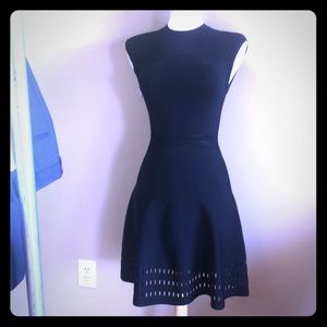 Black dress with gold zipper Ted Baker dress